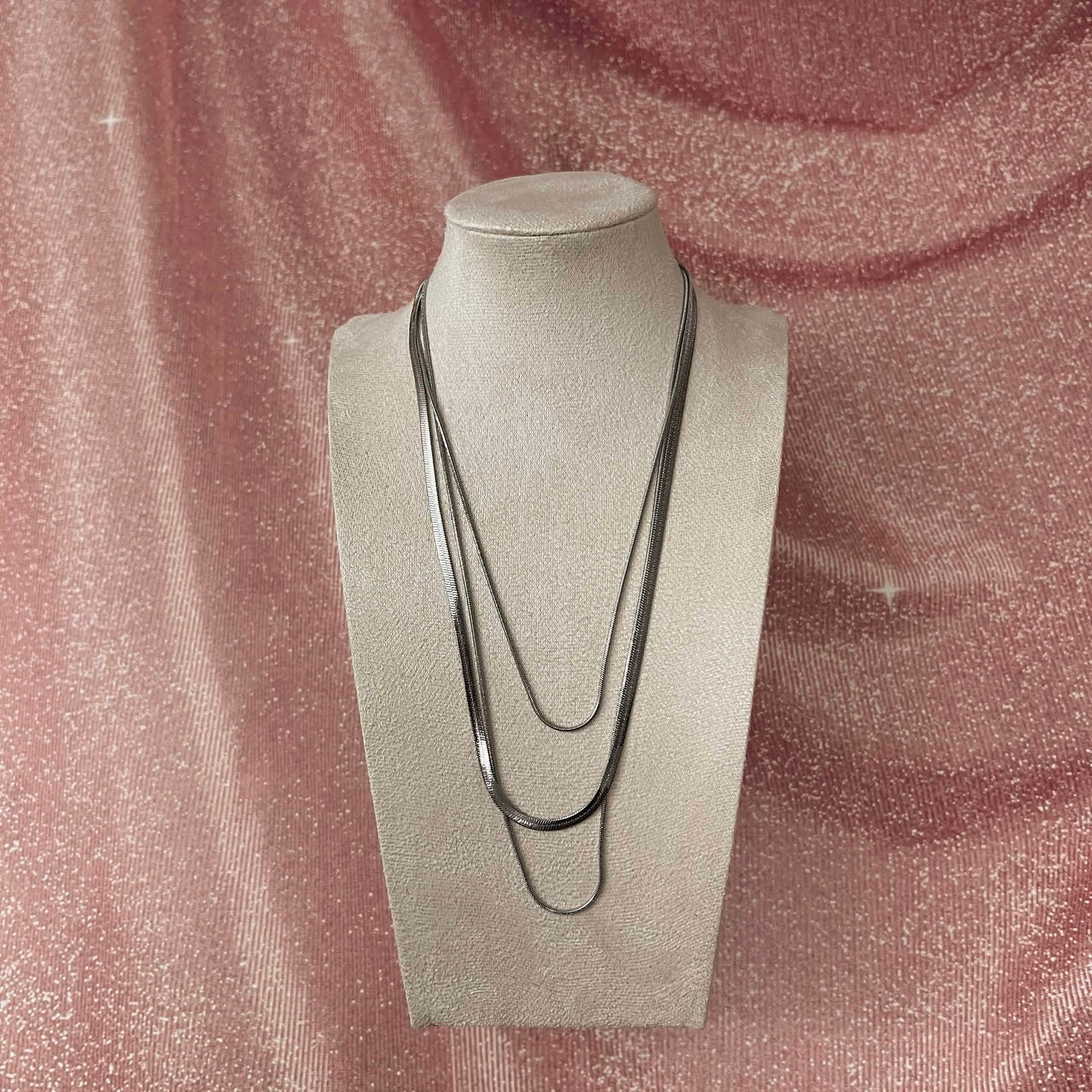 Trinity Steel Necklace